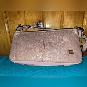 The Sak Blush Leather Shoulder Bag